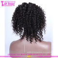 Venda quente curto afro kinky lace perucas de cabelo humano 6a grau afro curto perucas para as mulheres negras